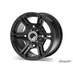 SuperATV 12in Bandit Wheels H-Series - Black