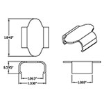 CAMSO SNOW TRACKS REPLACEMENT TRACK CLIP