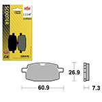 SBS CERAMIC BRAKE PAD
