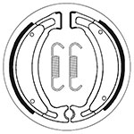 SBS BRAKE SHOES WITH SPRINGS