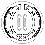 SBS BRAKE SHOES WITH SPRINGS