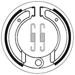 SBS BRAKE SHOES WITH SPRINGS