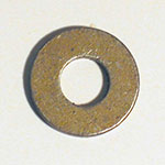 HEAVY METAL WASHER EACH. 3.4GR