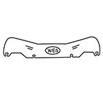 WES INDUSTRIES WIND DEFLECTOR