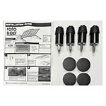 RotoKap Ranger Mount Kit excludes rubber gasket