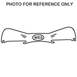WES INDUSTRIES WIND DEFLECTOR