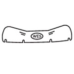 WES INDUSTRIES WIND DEFLECTOR