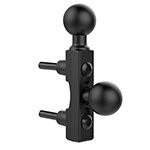 RAM Motorcycle Brake/Clutch Reservoir Base with Add-On Ball