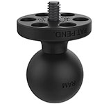RAM Ball Adapter with 1/4"-20 Threaded Stud for Action Cameras - B Size