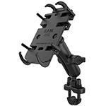 RAM MOUNTS QUICK-GRIP PHONE MOUNT HANDLEBAR BASE