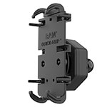 RAM Quick-Grip XL Phone Holder with Vibe-Safe Adapter & Ball