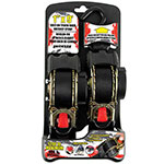 ERICKSON RETRACTABLE RATCHET TIE DOWNS 2PK