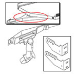 CALIBER V-FRONT RAMP SHIELD ADAPTER KIT TRITON DOUBLE-AXLE