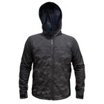 Helgrade Men's Teller Reflective Moto Hoody Jacket