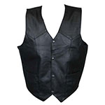 ROCK HARD LEATHER VEST