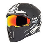 SPEED & STRENGTH SS2450 TRIAL BY FIRE STREETFIGHTER HELMET