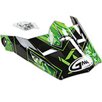 GMAX MX46Y VISOR SHARK GRN