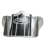 GM36Y VISOR TC-12 SILVER MET