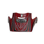 GM26X VISOR TC1 RD/WH/BLK L-4X