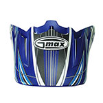 GM36Y 05 VISOR TC2 BL/BLK/WHT