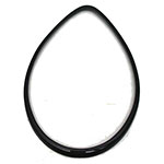 GMAX GM37 HELMET LOWER RUBBER MOLDING