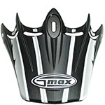 46Y VISOR TC8 BLACK METAL YTH