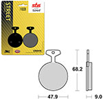 SBS ATV/UTV CERAMIC BRAKE PAD