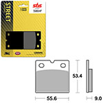 SBS ATV/UTV CERAMIC BRAKE PAD