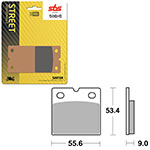 SBS PERFORMANCE HS SINTER BRAKE PAD