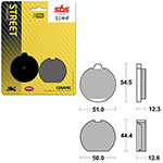 SBS ATV/UTV CERAMIC BRAKE PAD