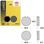 SBS ATV/UTV CERAMIC BRAKE PAD