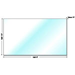 SNO-STUFF DELUXE LEXAN WINDSHIELD BLANKS