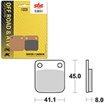 SBS ATV/UTV SINTER BRAKE PAD