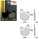 SBS HIGH POWER & NOISE REDUCTION CARBON BRAKE PAD