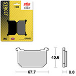 SBS ATV/UTV CERAMIC BRAKE PAD