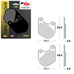 SBS HIGH POWER & NOISE REDUCTION CERAMIC BRAKE PAD