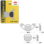 SBS CLUB, TRAILS & LEISURE CARBON BRAKE PAD