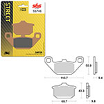SBS PERFORMANCE HS SINTER BRAKE PAD