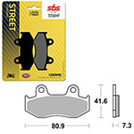 SBS ATV/UTV CERAMIC BRAKE PAD