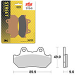 SBS PERFORMANCE HS SINTER BRAKE PAD