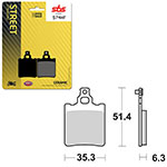 SBS ATV/UTV CERAMIC BRAKE PAD