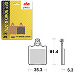 SBS EVO SINTER BRAKE PAD