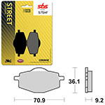 SBS ATV/UTV CERAMIC BRAKE PAD