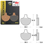 SBS HIGH PERFORMANCE & NO DUST SINTER BRAKE PAD