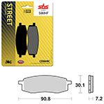 SBS ATV/UTV CERAMIC BRAKE PAD