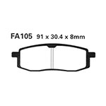 BRAKE PAD  YAMAHA (FA105) PAIR
