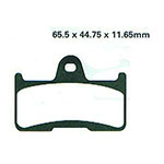 ROCK HARD FULL-METAL BRAKE PAD