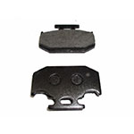 ROCK HARD SEMI-METALLIC BRAKE SHOE