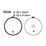 BRAKE PAD  SUZ (FA38) PAIR