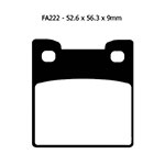 BRAKE PAD  SUZ (FA222) PAIR